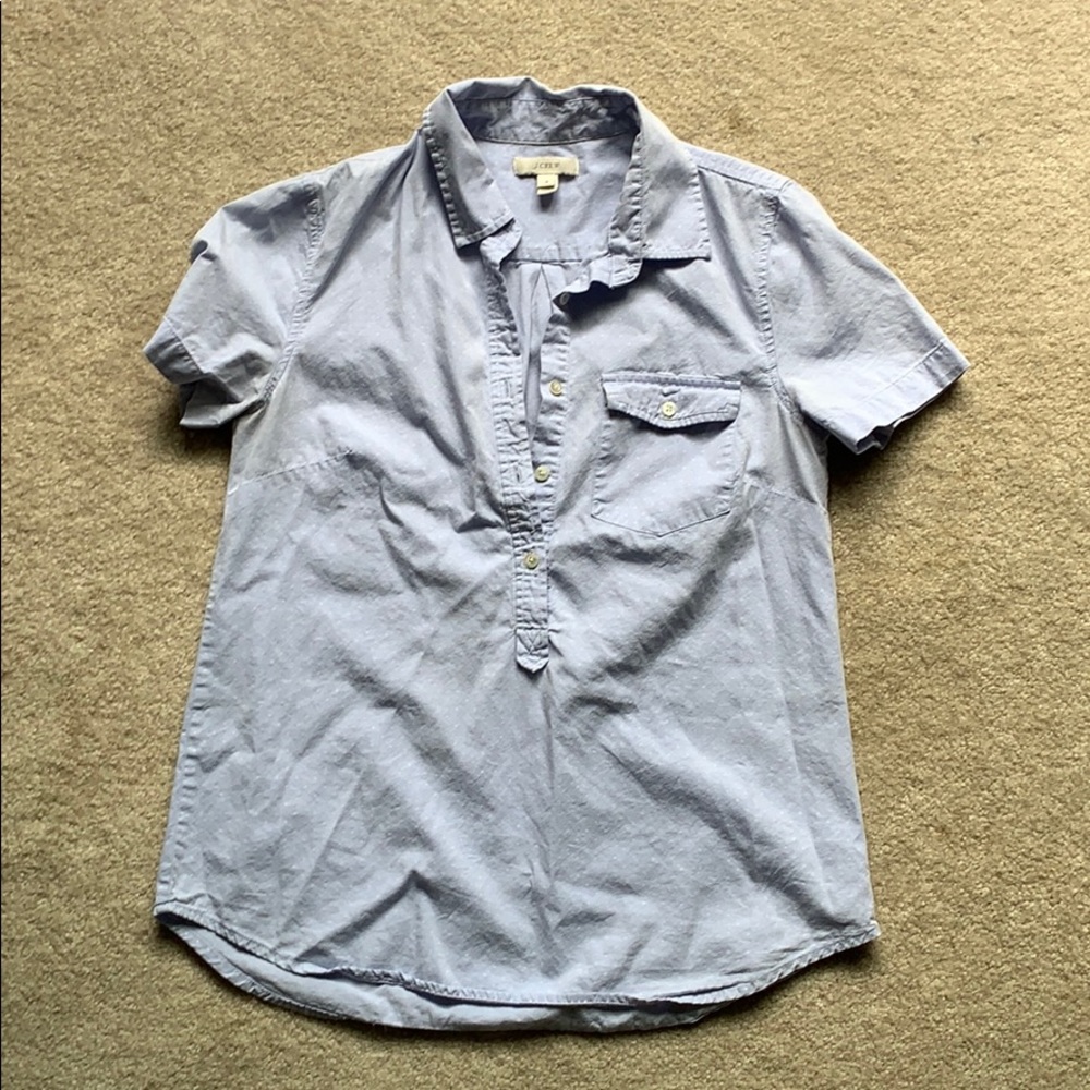 J Crew Popover top